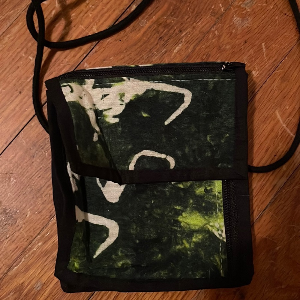 Tie Dye Lizard Shoulder Bag